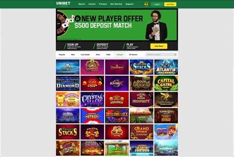 Unibet USA — For The Best Casino Games & Bonuses.